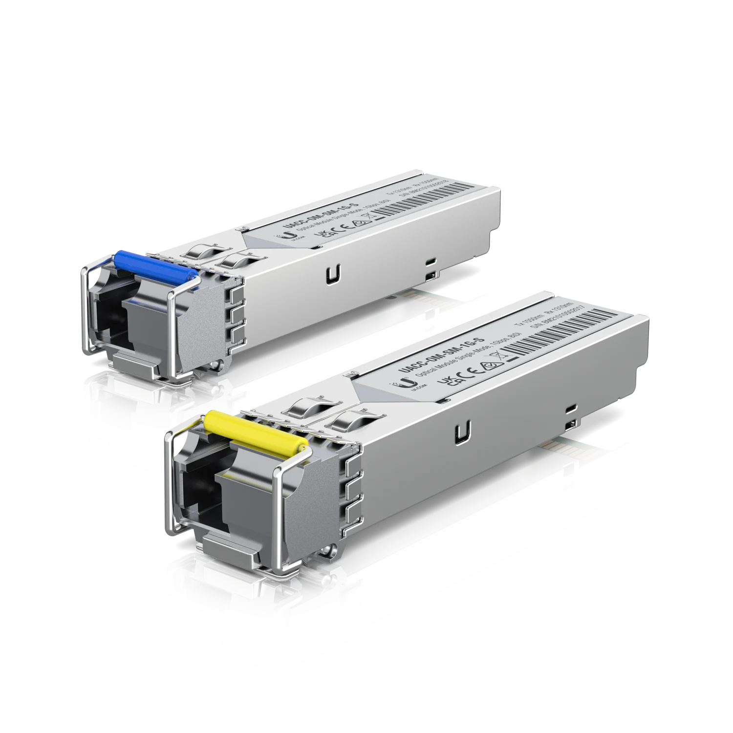 Ubiquiti UACC-OM-SM-1G-S-2 1G Bidirectional Single-Mode Optical Module 2-Pack – Professional Grade SFP Transceiver Modules for Fiber Networking, High Speed Data Transmission, and Enterprise Network Applications