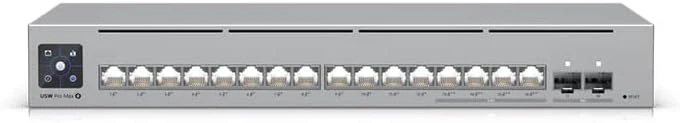 Ubiquiti UniFi USW-Pro-Max-16-PoE Switch 16-port with 2.5 Gigabit Ethernet, PoE++ - Image 3