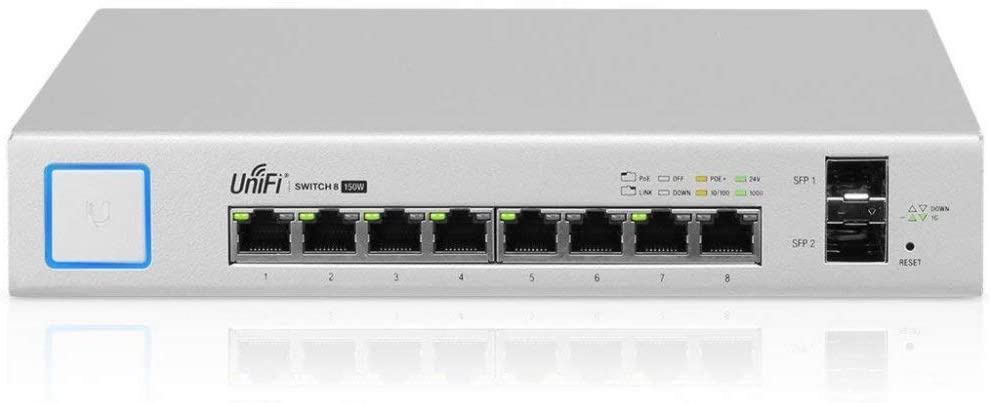 Ubiquiti US-8-150W UniFi 8-Port Gigabit Ethernet PoE managed Switch - Image 4