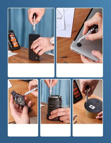 UGREEN CM372 38-in-1 Aluminium Alloy Precision Screwdriver Set UG-80459 – Professional Multi-Bit Repair Tool Kit for Electronics, Phones, Laptops & DIY Use - Image 3