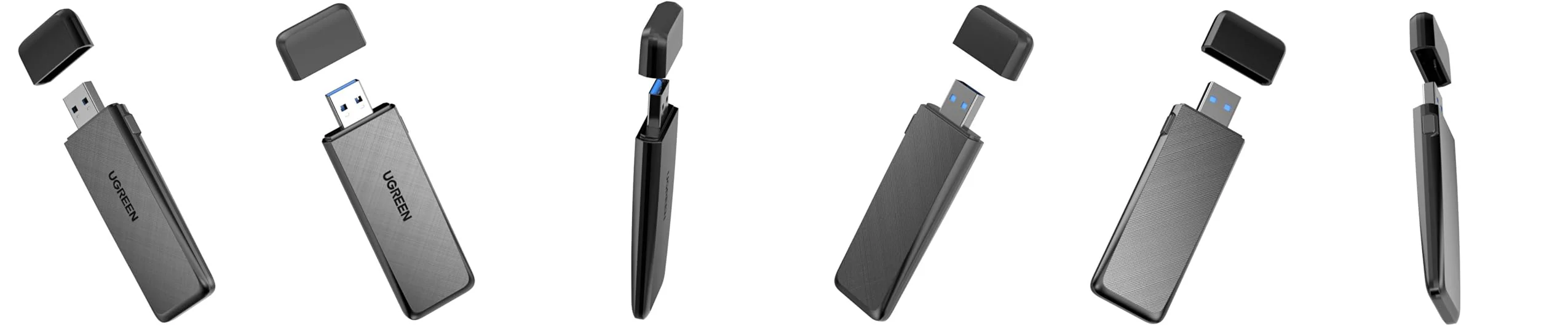 UGREEN CM492 AC1300 Dual-Band Wireless USB Adapter (UG-50340) – 2.4GHz/5GHz WiFi Dongle with High-Speed 867Mbps, Plug & Play for PC & Laptop - Image 2