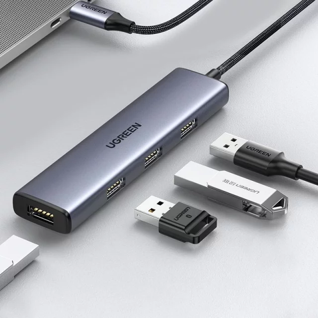 Ugreen CM473 USB-C -to 2 x USB-A + 2 x USB-C Port Hub - Image 2