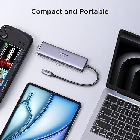 UGREEN CM498 9-in-1 USB-C Multifunction Adapter UG-15600 – Fast Data Transfer, HDMI, SD/TF, USB 3.0 & PD Charging - Image 5