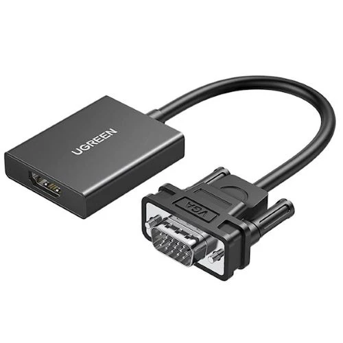 UGREEN CM513 VGA to HDMI Adapter UG-50945 – High-Definition Video & Audio Converter for PC, Laptop & Projector - Image 2