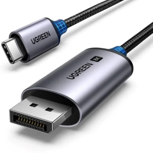 UGREEN CM556 USB-C to DisplayPort Cable 8K UG-25158 – High-Speed Video & Audio Transmission - Image 3