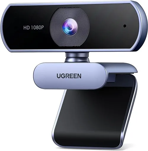 UGREEN CM678 USB HD Webcam – Full HD 1080P Streaming Camera with Built-in Microphone for Video Conferencing, Online Meetings, Streaming, and Home Office Use - Image 2