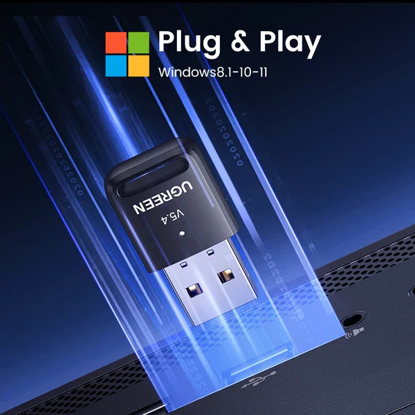 UGREEN CM748 USB-A Bluetooth 5.4 Adapter UG-35058 – Wireless Dongle for PC & Laptop, Stable High-Speed Connection - Image 5
