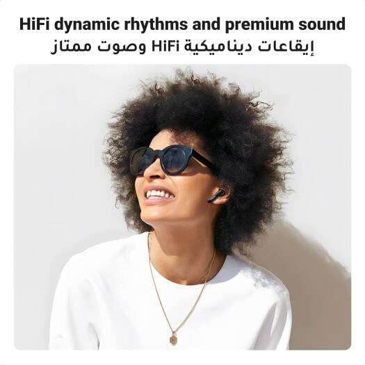 UGREEN WS106 HiTune T3 Active Noise Cancelling Wireless Earbuds UG-90401 – Bluetooth 5.3, Hi-Res Audio, Long Battery Life - Image 3