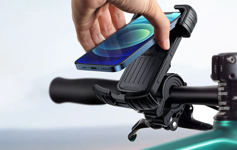 UGREEN LP494 Bike Mount Phone Holder UG-60548 – Adjustable Anti-Slip Handlebar Smartphone Holder for Cycling & Outdoor Use - Image 4