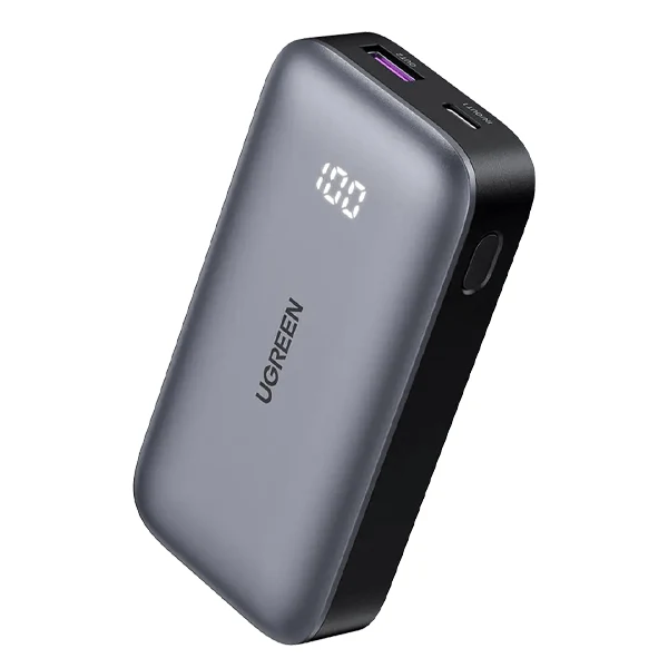 UGREEN PB502 10000mAh 22.5W Two-Way Fast Charging Power Bank UG-25185 – Portable USB-C & USB-A Battery Pack