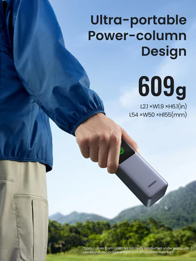 UGREEN PB722 25000mAh 200W Fast Charging Power Bank UG-35525B – High-Capacity Portable Charger with PD & QC for Laptops, Phones & Tablets - Image 4