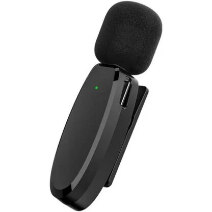 Ulanzi V6 3-in-1 Wireless Lavalier Microphone – Wireless audio solution for clear voice recording, ideal for interviews, vlogging, and content creation - Image 2