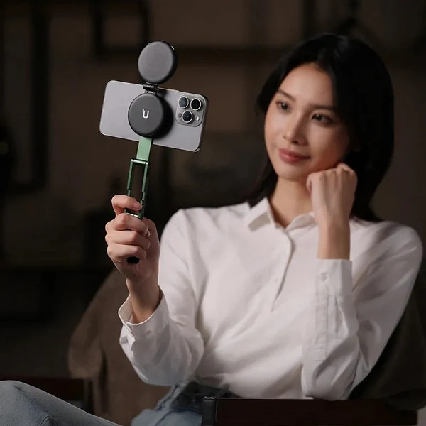 Ulanzi MA60 Foldable Magnetic Phone Tripod – Compact and portable tripod that provides stable phone support for hands-free shooting and content creation - Image 2