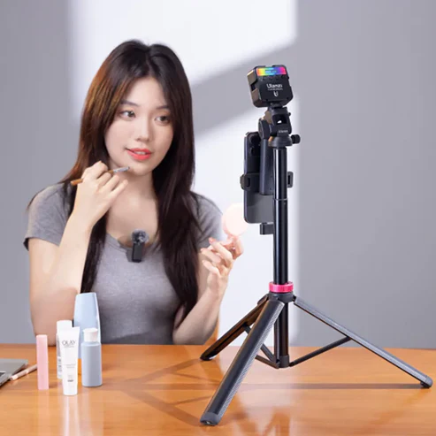 ULANZI MT-78 Extendable Phone Tripod – Portable tripod that provides stable support for phones during photography, videos, and live streaming - Image 2