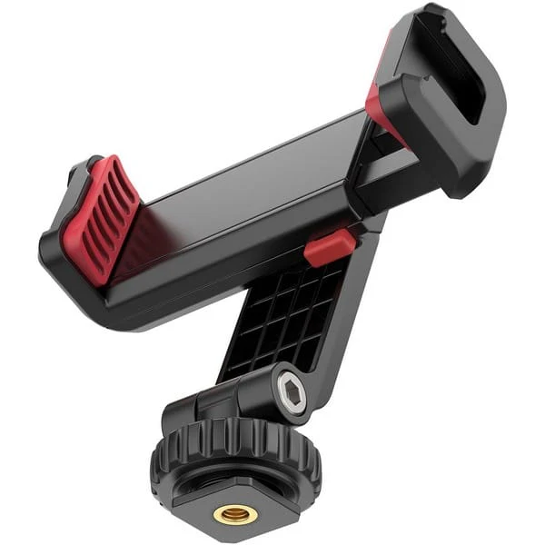 Ulanzi ST-06S Multi-Function Cold Shoe Smartphone Holder – Essential mounting accessory that securely holds smartphones for stable filming and photography use - Image 3