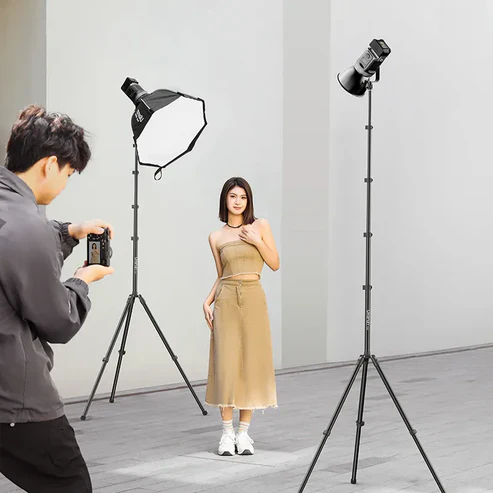 Ulanzi T270 8.8FT/270cm Adjustable Photography Light Stand Tripod – Strong and adjustable stand that provides stable support for lighting equipment in photography and video setups - Image 2