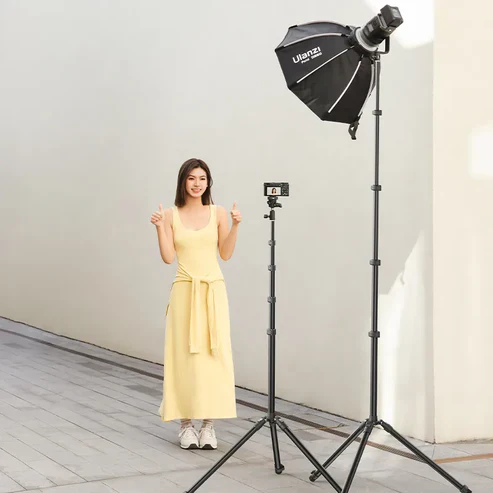 Ulanzi T270 8.8FT/270cm Adjustable Photography Light Stand Tripod – Strong and adjustable stand that provides stable support for lighting equipment in photography and video setups - Image 4
