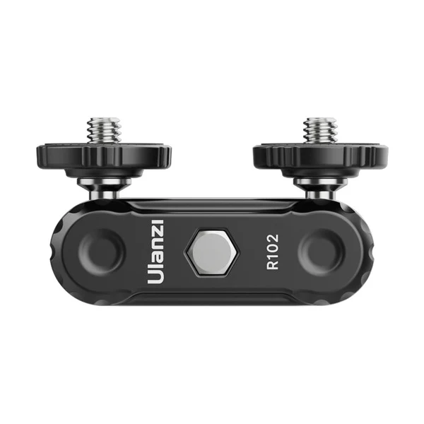 Ulanzi R102 Double Ball Head & 1/4'' Screw – Compact mounting accessory for flexible camera and device positioning - Image 4