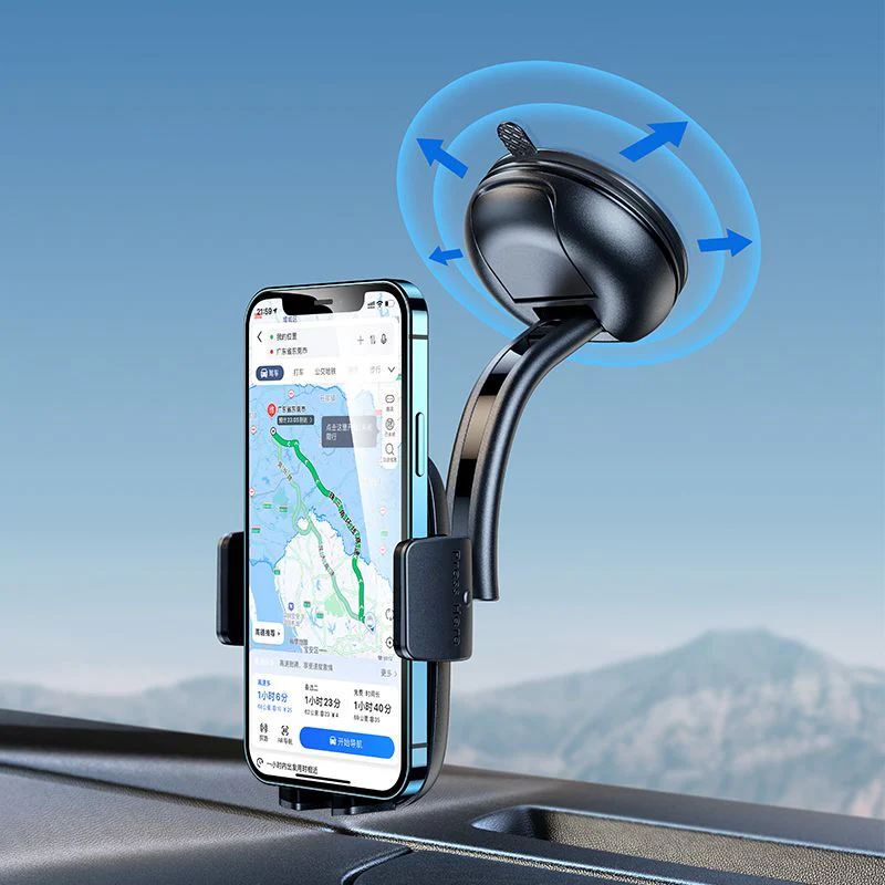 USAMS Car Center Console Retractable Phone Holder - US-ZJ063 - Image 2