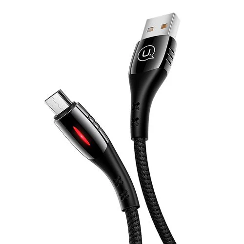 USAMS US-SJ346 Smart Power-Off Micro Cable U-Tone Series 1.2m (SJ346USB01) - Image 2