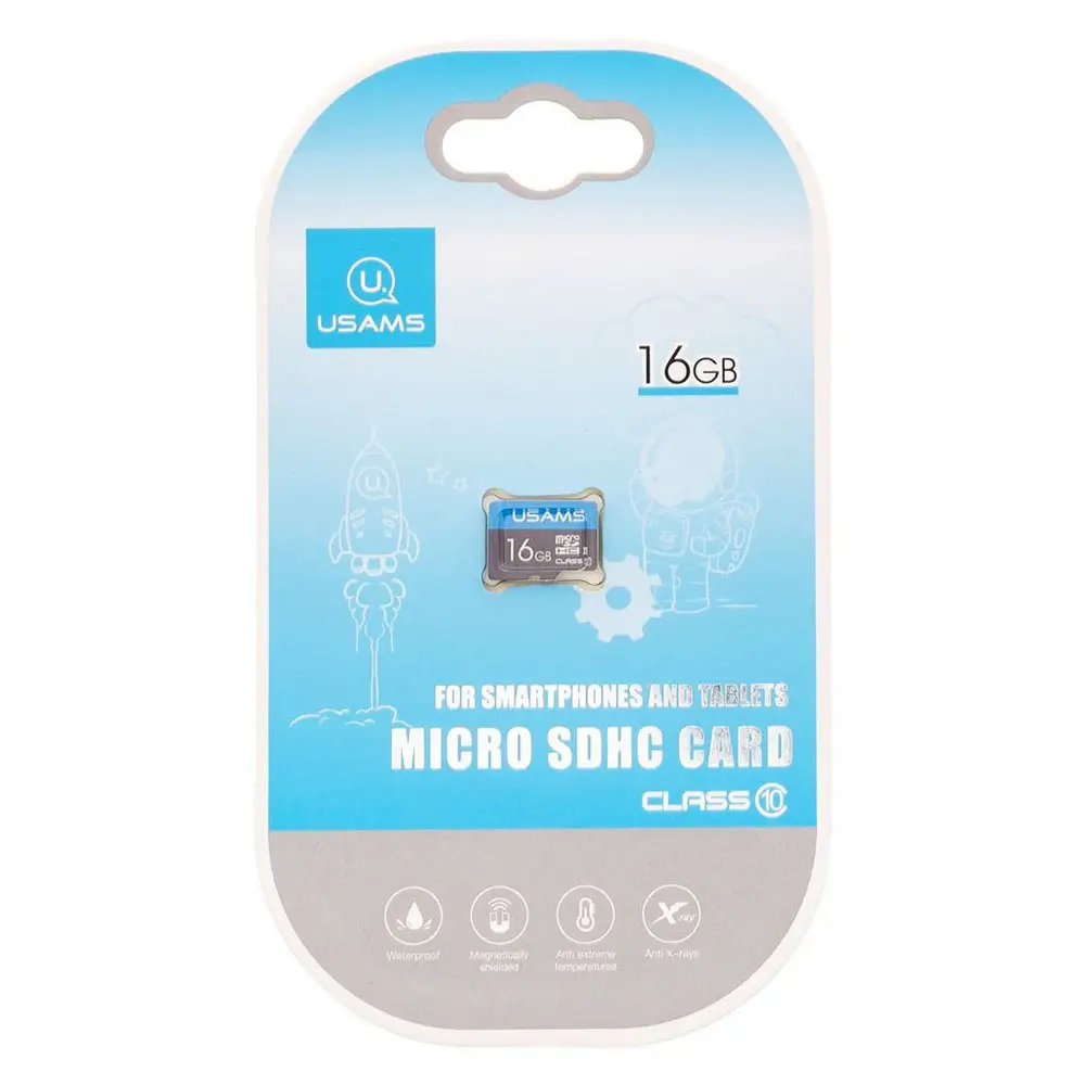 USAMS US-ZB093 TF High Speed MicroSDHC Memory Card 16GB (ZB119TF01) - Image 2