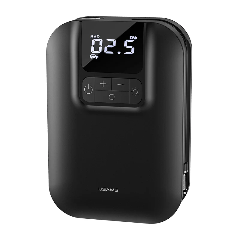 USAMS US-ZB215 Portable Mini Car Air Pump Tire Inflator Air Compressor(CQBZB21501)
