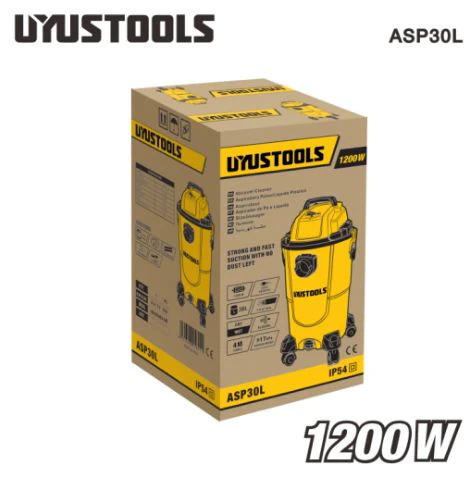 Uyustools ASP30L Electric 30L Wet & Dry Vacuum Cleaner - Industrial Grade Suction - Easy to Use & Durable for Home & Workshop - Image 2