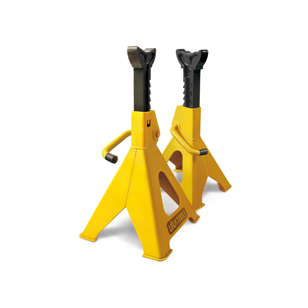 Uyustools BSG03U Jack Stand 3 Ton - Heavy Duty Adjustable Car Lift Support - Steel Construction - Automotive Garage & Workshop Safety Tool - Durable & Stable Vehicle Support