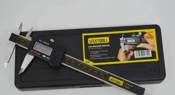 Uyustools CLD006 6" Electronic Digital Caliper – High-Precision Stainless Steel Vernier Gauge with LCD Display - Image 2