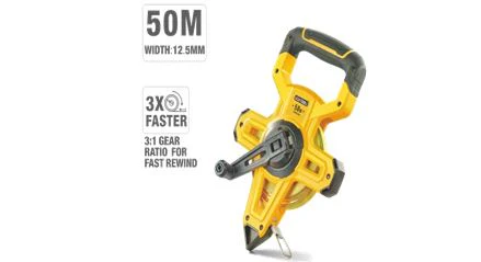 Uyustools CMA50U 50M Steel Long Measuring Tape – Heavy-Duty Measuring Tape, Durable Stainless Steel,Precision Markings for Construction & DIY - Image 2