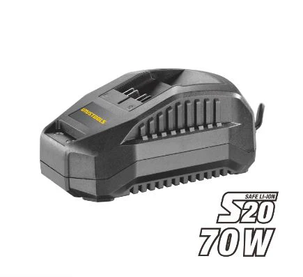 UYUSTOOLS CRB202 20V Battery Charger – Fast and Efficient Lithium Battery Charging Adapter for Cordless Drills, Screwdrivers, Power Tools, and DIY Equipment, Compact & Durable Design