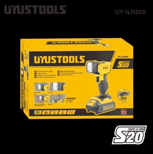 UYUSTOOLS CWL-ILN202 Lithium-Ion Work Light Battery – High-Capacity, Long-Lasting Rechargeable Power for Industrial, Construction, and Outdoor Tools - Image 3