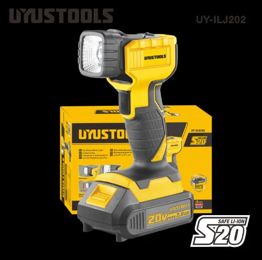UYUSTOOLS CWL-ILN202 Lithium-Ion Work Light Battery – High-Capacity, Long-Lasting Rechargeable Power for Industrial, Construction, and Outdoor Tools - Image 4