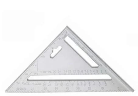 Uyustools ECT007 7'' Aluminum Triangular Try Square – Precision Measuring Tool for Woodworking, Carpentry, and DIY Projects - Image 2