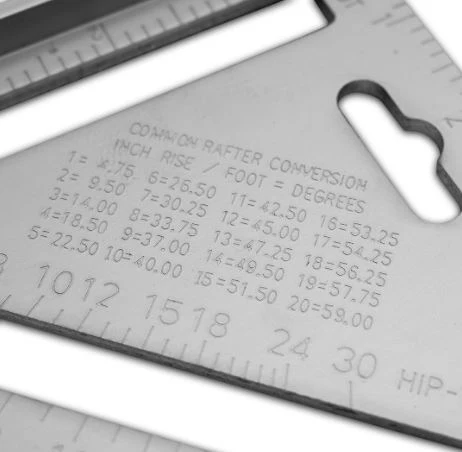 Uyustools ECT007 7'' Aluminum Triangular Try Square – Precision Measuring Tool for Woodworking, Carpentry, and DIY Projects - Image 3