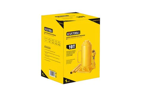 Uyustools GAB210 10 Ton Heavy Duty Bottle Jack – High Capacity Hydraulic Lifting Tool for Vehicles & Industrial Use - Image 3