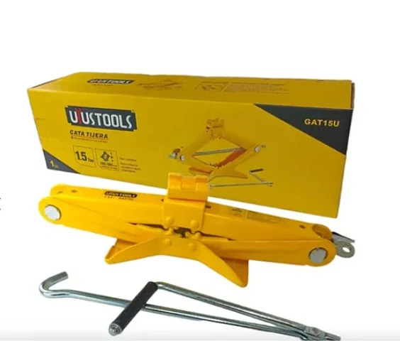 Uyustools GAT15U Scissor Jack 1.5 Ton – Heavy-Duty Mechanical Car Jack – Compact Lift for Sedan and SUV – Durable Steel Construction – Portable Vehicle Repair Tool - Image 2