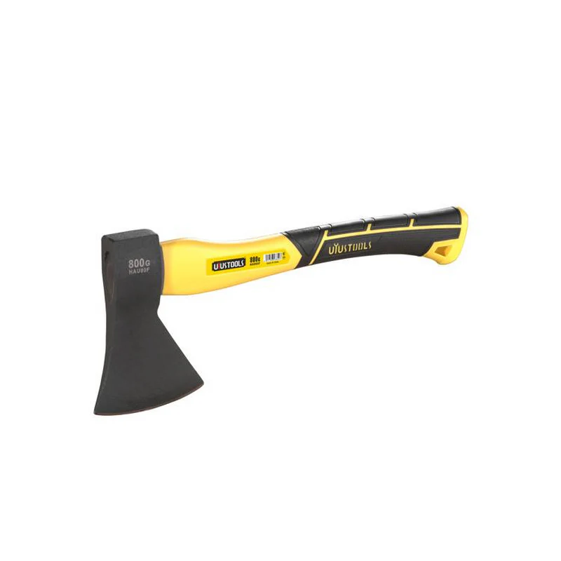 Uyustools HAU80F 800g Wood Cutting Axe – Precision Steel Blade with Fiberglass Handle, Perfect for Camping, Firewood & Outdoor Tasks - Image 2