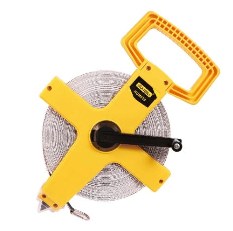Uyustools HUM050 50M Fiberglass Open Reel Long Tape – Durable Measuring Tape for Construction, Surveying & Industrial Use - Image 3