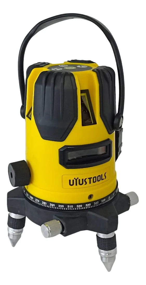 Uyustools NLC520 Laser Level Set – 360° Green Beam Self-Leveling Laser with Tripod and Carrying Case, High Precision Cross Line Level for Construction and Interior Installation - Image 6