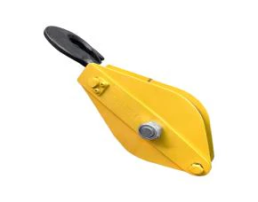 Uyustools PL001U Single Wheel Hook Pulley - 1 Ton Load - Cast Iron & Carbon Steel - Heavy Duty Lifting Pulley - Image 2