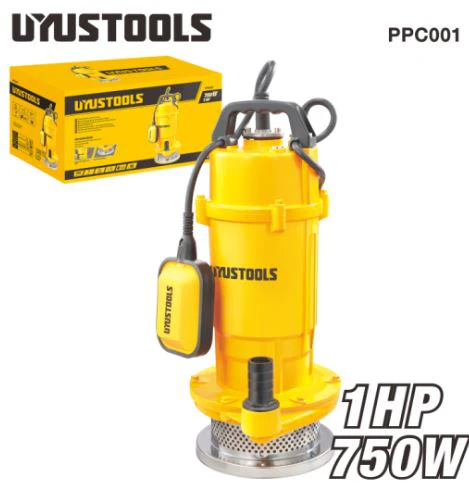 Uyustools PPC001 Submersible Clean Water Pump 750W 1HP – Durable Electric Water Pump for Home, Garden & Drainage - Image 3