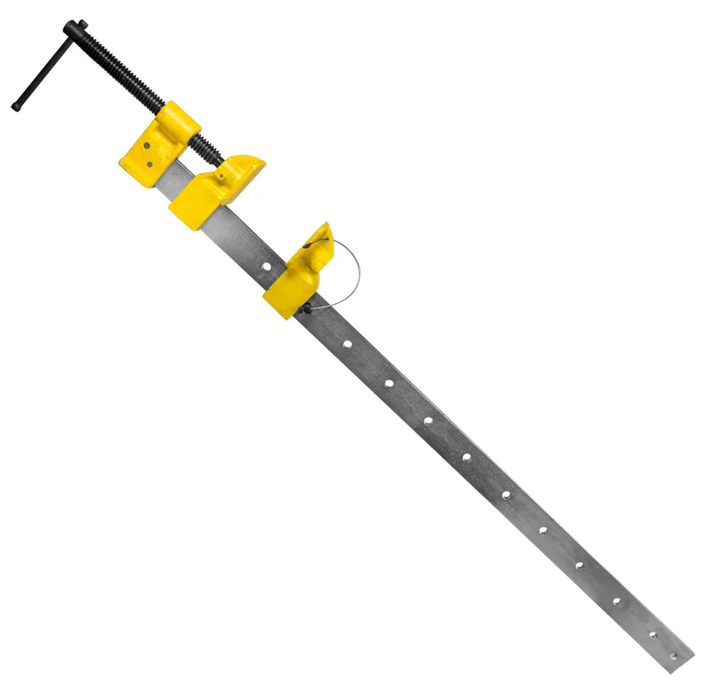 Uyustools PRS48U 48'' (1200mm) Heavy-Duty Sash Clamp – Adjustable Woodworking Bar Clamp for Cabinet, Frame & Furniture Gluing