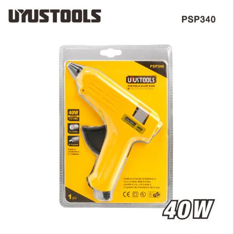 Uyustools PSP340 40W Glue Gun – Quick-Heat Lightweight Hot Melt Tool with Anti-Drip Design for Crafting, Woodwork & Home Fixes - Image 2