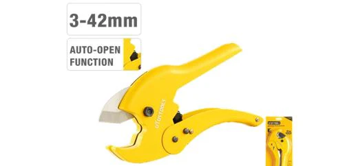 Uyustools TJB02U 3–42mm Heavy Duty PVC Pipe Cutter – Professional Plastic Tubing Cutter, Durable Stainless Steel Blades, Smooth Clean Cuts for PVC, CPVC, PEX Pipes - Image 4