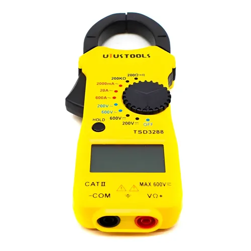 Uyustools TSD3288 600V Digital Clamp Meter – Multi-Purpose AC/DC Tester with True RMS, High Accuracy, and Easy-to-Read Display - Image 2