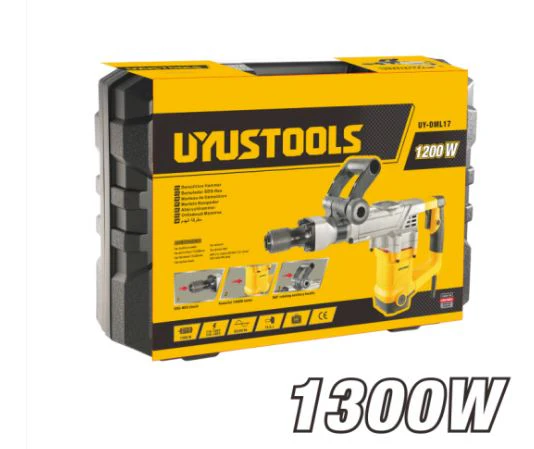 Uyustools UY-DML17 850W Heavy-Duty Angle Grinder 4-Inch - Compact Electric Cutting and Grinding Machine for Metal - Wood - and Stone - High-Speed Power Tool with Ergonomic Handle and Safety Guard - Image 2