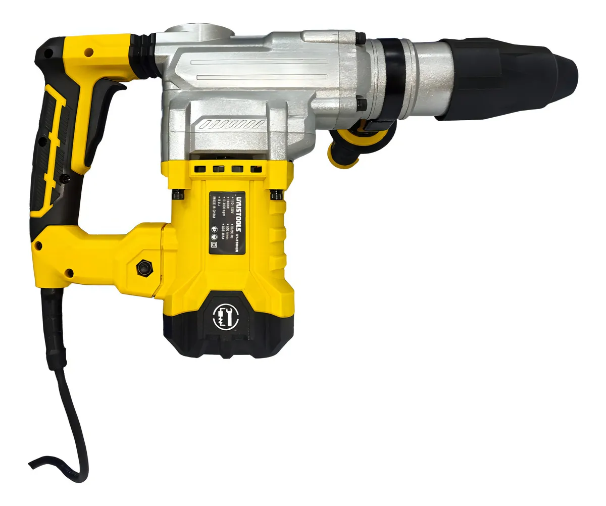 UYUSTOOLS UY‑RTM40R Rotary Hammer – Heavy-Duty Electric Demolition Drill, 40mm SDS Plus, 1050W Power, Variable Speed, Hammer Drill for Concrete, Masonry, Wall Chiseling & Construction Projects - Image 6