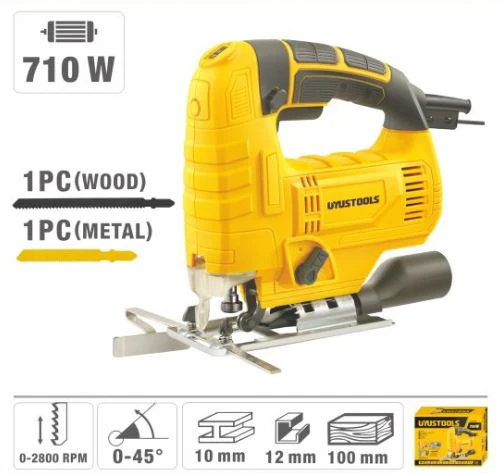 Uyustools UY-SCL65R Wood and Metal Jigsaw 710W – High-Power Electric Precision Cutting Tool for Wood & Metal, Adjustable Speed, Ergonomic Design - Image 3