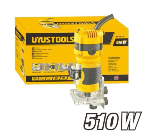 Uyustools UY-TPT6 Wood and Laminate Trimmer – High-Precision Edge Cutting Tool for Woodworking, DIY Projects, and Cabinet Making - Image 3